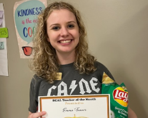  BCAL Teacher of the Month